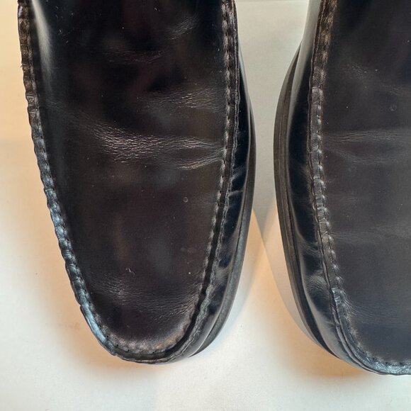 Ferragamo - Black leather loafers main image 13